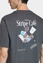 Camiseta adidas Sportswear Graphic Coffee Cafe Donut Box Gris de adidas Performance