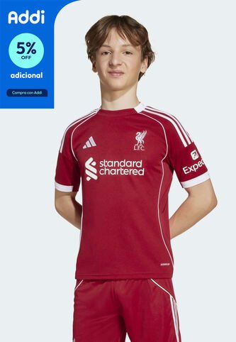 Camiseta Liverpool FC Local 25/26 adidas Performance Rojo adidas Performance
