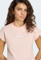 Camiseta adidas Sportswear Essentials Linear Rosa de adidas Performance