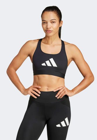 Top Deportivo Negro-Blanco adidas Performance Powerreact Big Logo adidas Performance