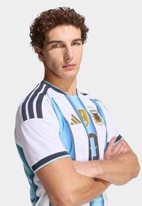 Camiseta adidas Performance Local Argentina 26 Messi Blanco