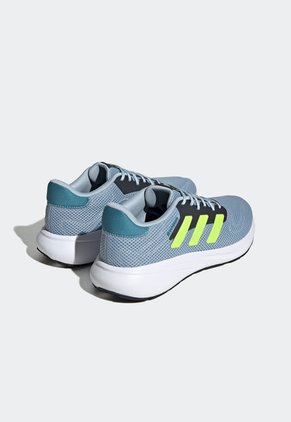 Tenis Running Azul Grisáceo-Verde Neón-Negro adidas Performance Response Runner U