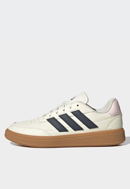 Tenis Lifestyle adidas Sportswear Courtblock Marfil
