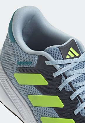Tenis Running Azul Grisáceo-Verde Neón-Negro adidas Performance Response Runner U