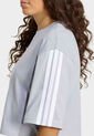 Camiseta adidas Sportswear Essentials 3 Rayas Gris de adidas Performance