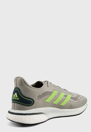 Tenis Running Gris-Verde-Azul adidas Performance Supernova