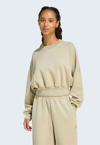 Buzo adidas Sportswear Soft Lux Beige adidas Performance