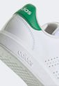 Tenis Lifestyle Blanco-Verde adidas Sportswear Advantage Base 2.0 J de adidas Performance