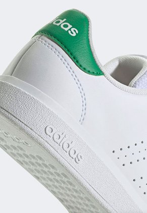 Tenis Lifestyle Blanco-Verde adidas Sportswear Advantage Base 2.0 J