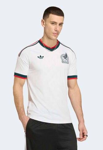 Camiseta adidas Originals Selección Nacional de México 26 Visitante Blanco adidas Performance