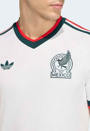 Camiseta adidas Originals Selección Nacional de México 26 Visitante Blanco