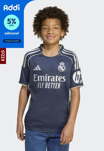 Camiseta adidas Performance Real Madrid Visitante 25/26 Azul adidas Performance