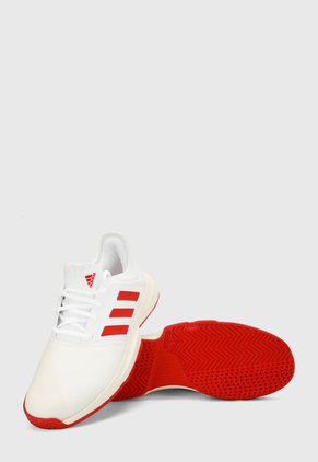 Tenis para Tennis Blanco-Rojo adidas Performance Game Court M