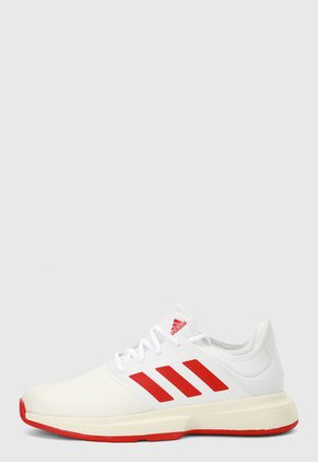 Tenis para Tennis Blanco-Rojo adidas Performance Game Court M