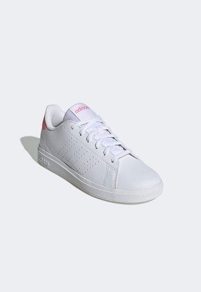 Tenis Lifestyle Blanco-Rosa adidas Sportswear Advantage Base 2.0 J