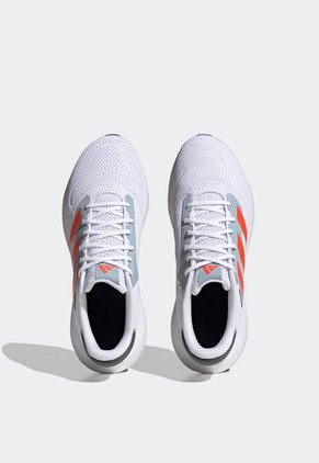 Tenis Running Blanco-Gris-Naranja Neón adidas Performance Response Runner