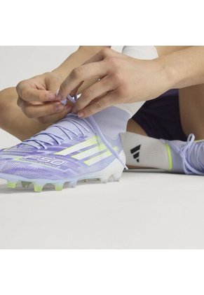 Adidas Performance Guayos Adidas Mujer F50 Sparkfusion Elite Mid Terreno Firme/Pasto Artificial - Lila Guayos