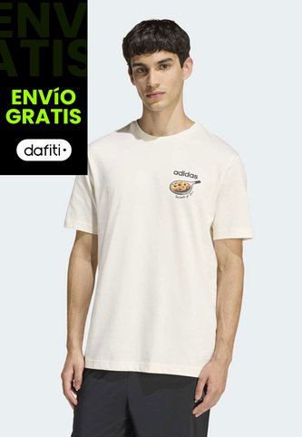 Camiseta adidas Sportswear Graphic Snack Cookie Marfil adidas Performance