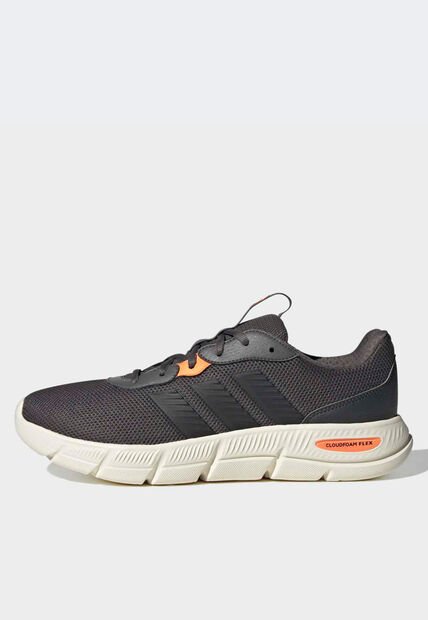 Tenis Lifestyle adidas Sportswear Cloudfoam Flex Laces Gris Oscuro