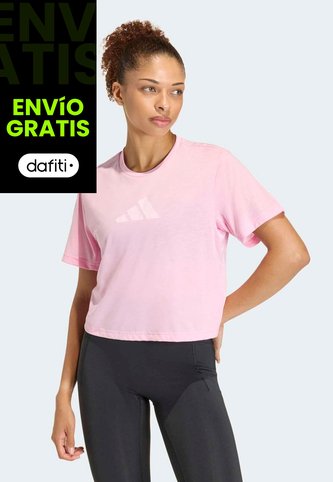 Camiseta adidas Performance Essentials Rosa adidas Performance