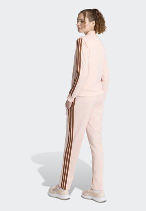 Conjunto adidas Sportswear Essentials 3 Rayas Rosa