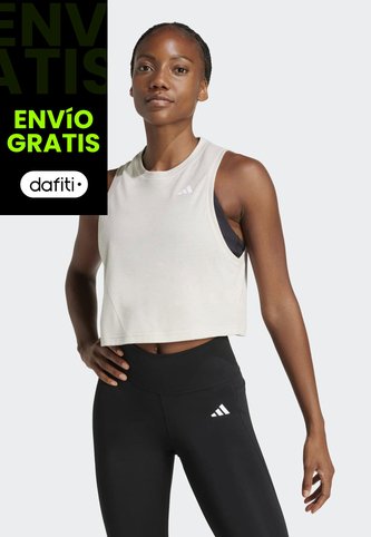 Camiseta adidas Performance Essentials Boxy Workout Beige adidas Performance