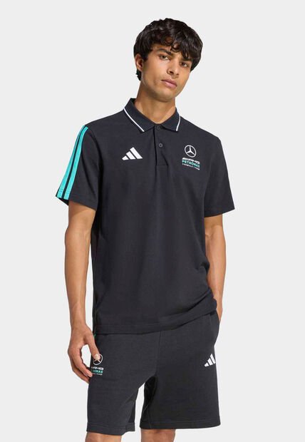 Camiseta Polo adidas Performance DNA Mercedes - AMG Petronas F1 Team Negro