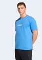 Camiseta adidas Sportswear Essentials Linear Azul de adidas Performance