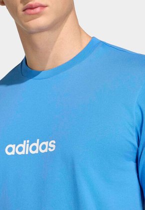Camiseta adidas Sportswear Essentials Linear Azul