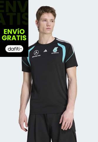 Camiseta adidas Sportswear Mecánico de la escudería de fórmula 1 Mercedes - AMG Petronas Negro adidas Performance