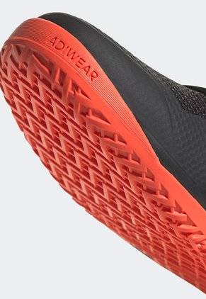 Tenis para Tennis Negro-Blanco-Naranja adidas Performance CourtFlash