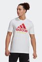Camiseta Blanco-Rojo adidas Performance de adidas Performance