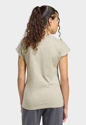 Camiseta adidas Sportswear Essentials Linear Beige