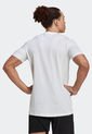 Camiseta Blanco-Rojo adidas Performance de adidas Performance