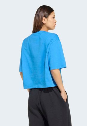 Camiseta adidas Sportswear Boyfriend Essentials Azul