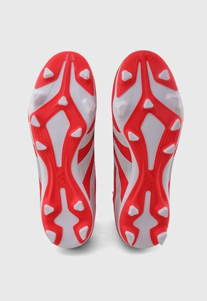 Guayos adidas Performance Predator Club Sock FG/MG Rojo