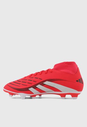 Guayos adidas Performance Predator Club Sock FG/MG Rojo