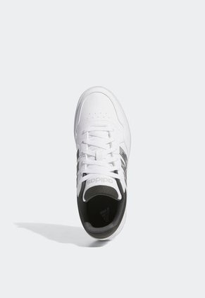 Tenis Lifestyle Blanco-Verde-Gris adidas Sportswear Hoops 3.0 Low Classic Vintage
