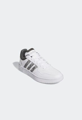 Tenis Lifestyle Blanco-Verde-Gris adidas Sportswear Hoops 3.0 Low Classic Vintage