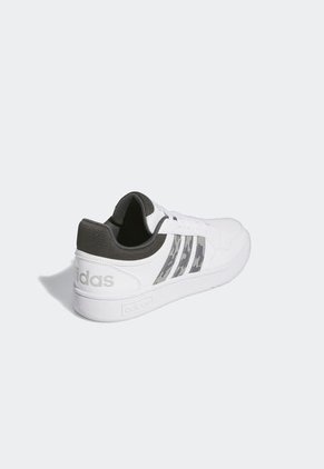 Tenis Lifestyle Blanco-Verde-Gris adidas Sportswear Hoops 3.0 Low Classic Vintage