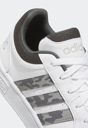 Tenis Lifestyle Blanco-Verde-Gris adidas Sportswear Hoops 3.0 Low Classic Vintage