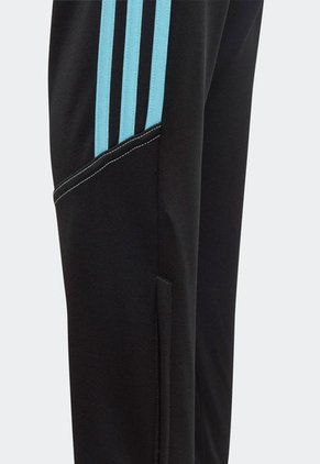 Pantalón Sudadera Negro-Turquesa adidas Kids Tiro 23 Club