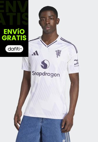 Camiseta Manchester United FC Visitante 25/26 adidas Performance Blanco adidas Performance