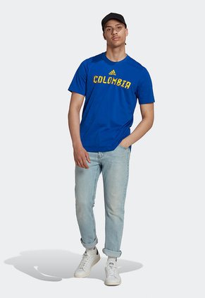 Camiseta Azul-Amarillo-Rojo adidas Performance FIFA World Cup 2022 Colombia