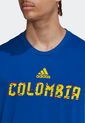 Camiseta Azul-Amarillo-Rojo adidas Performance FIFA World Cup 2022 Colombia de adidas Performance