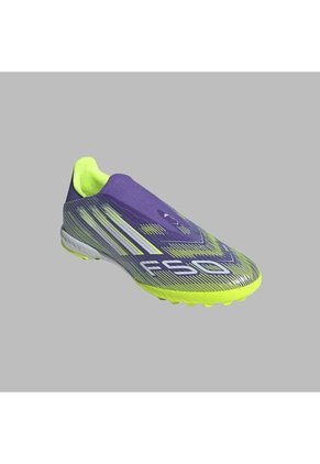 Torretin Adidas Hombre F50 League Sin Cordones TF  -Morado-Verde