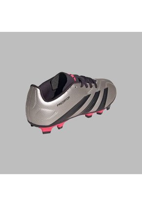 Guayos Adidas Niño Predator Club FG/MG - Plateado-Negro