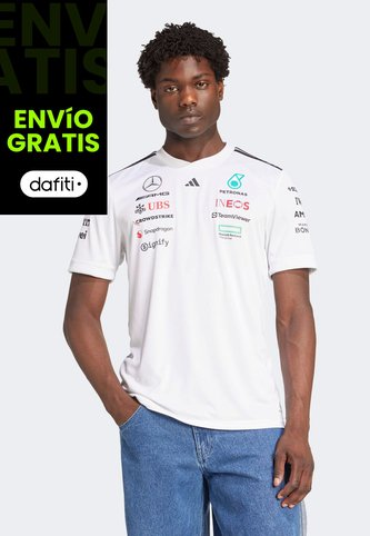 Camiseta adidas Performance Mercedes - AMG Petronas F1 Team Piloto Blanco adidas Performance