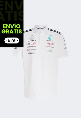 Polo adidas Sportswear Mercedes - AMG Petronas F1 Team Blanco adidas Performance