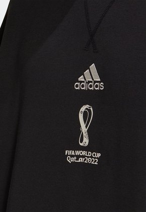 Buzo Negro-Blanco adidas Performance Copa Mundial de la FIFA 2022